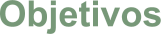 Objetivos